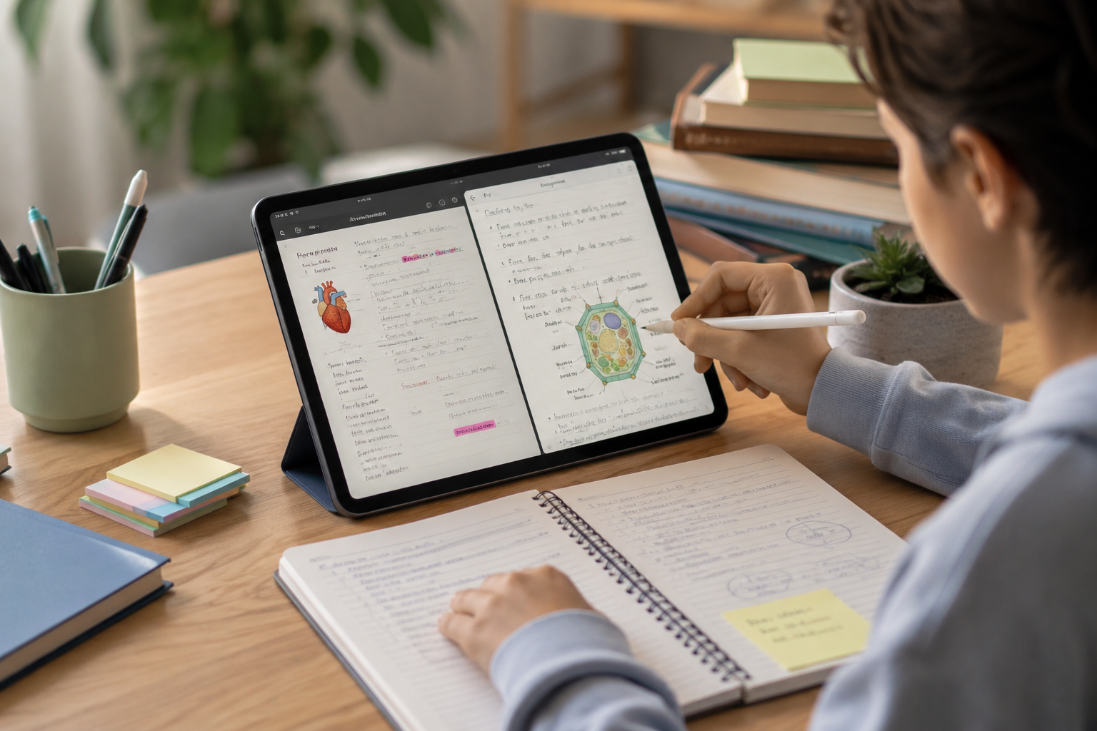Робота з навчальними нотатками на iPad