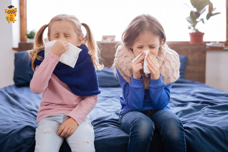 Чи можна з нежиттю і кашлем відвідувати школу або дитсадок на learning.ua