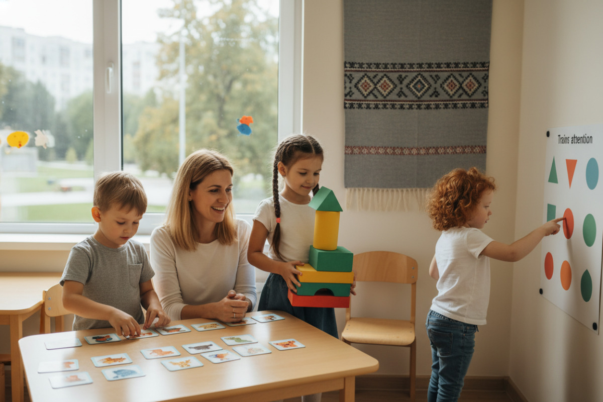 П’ять простих ігор, які тренують увагу, пам’ять і самоконтроль у дошкільнят