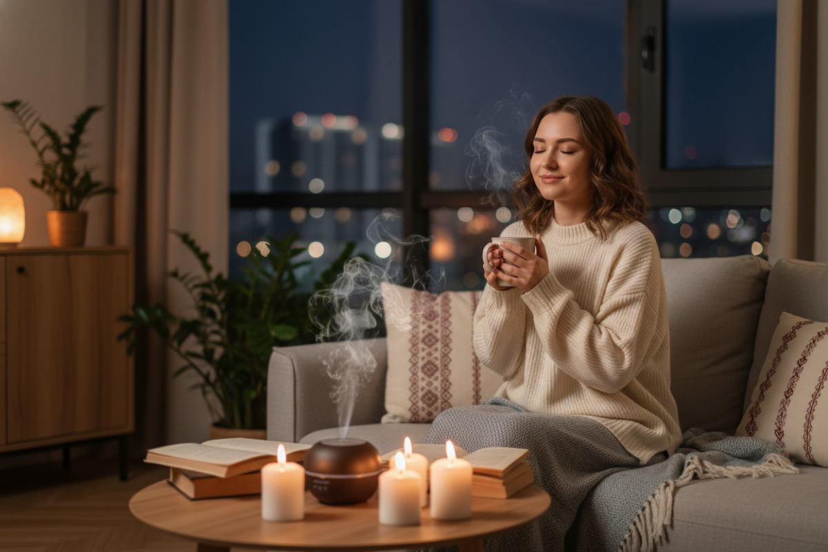 Вечірній ритуал заспокоює нервову систему й допомагає заснути.