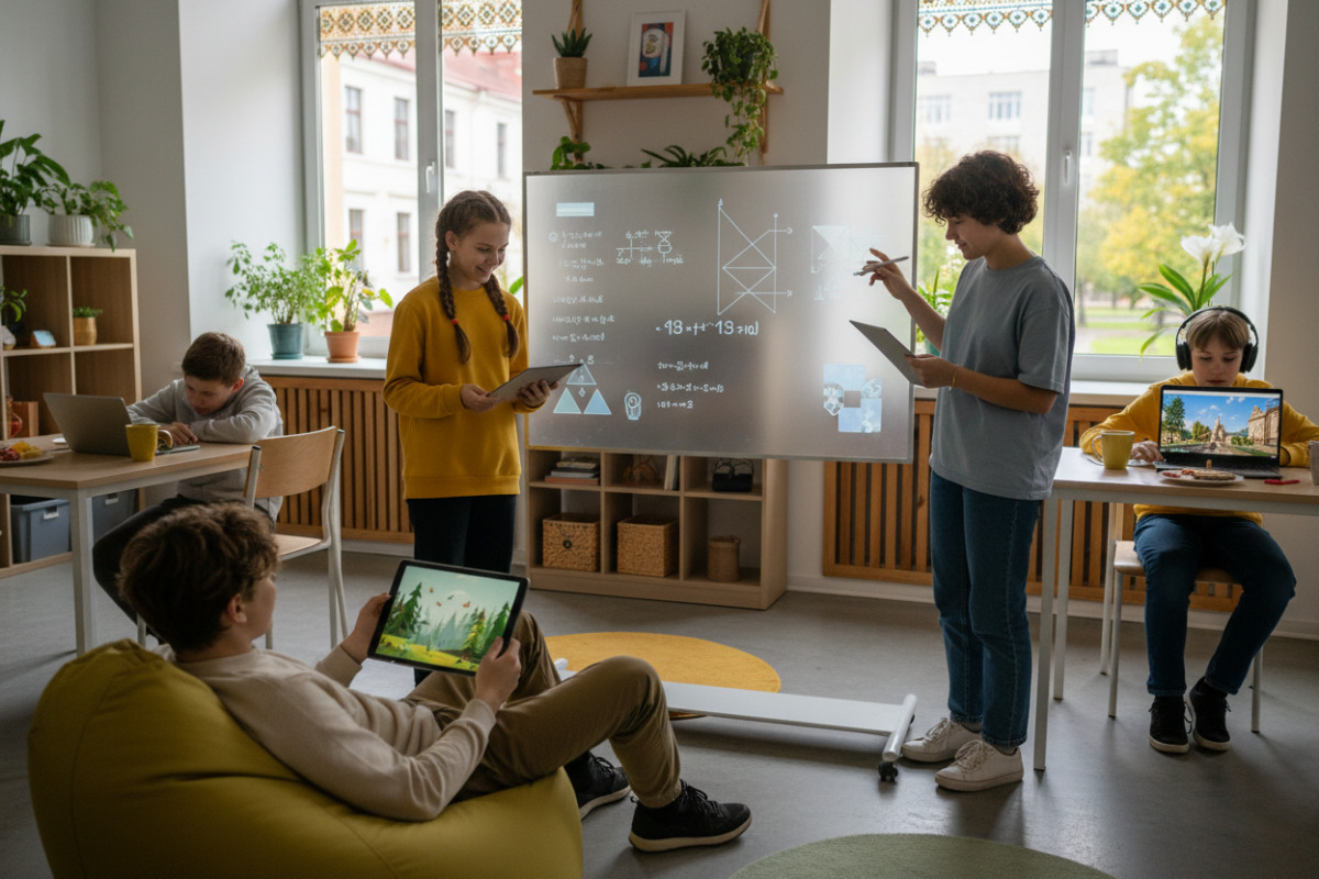 Ідеї, як поєднати екрани, навчання й відпочинок у реальному шкільному дні