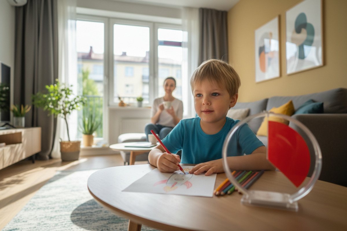 Видимий таймер допомагає дитині відчути межі завдання і легше дійти до фінішу.