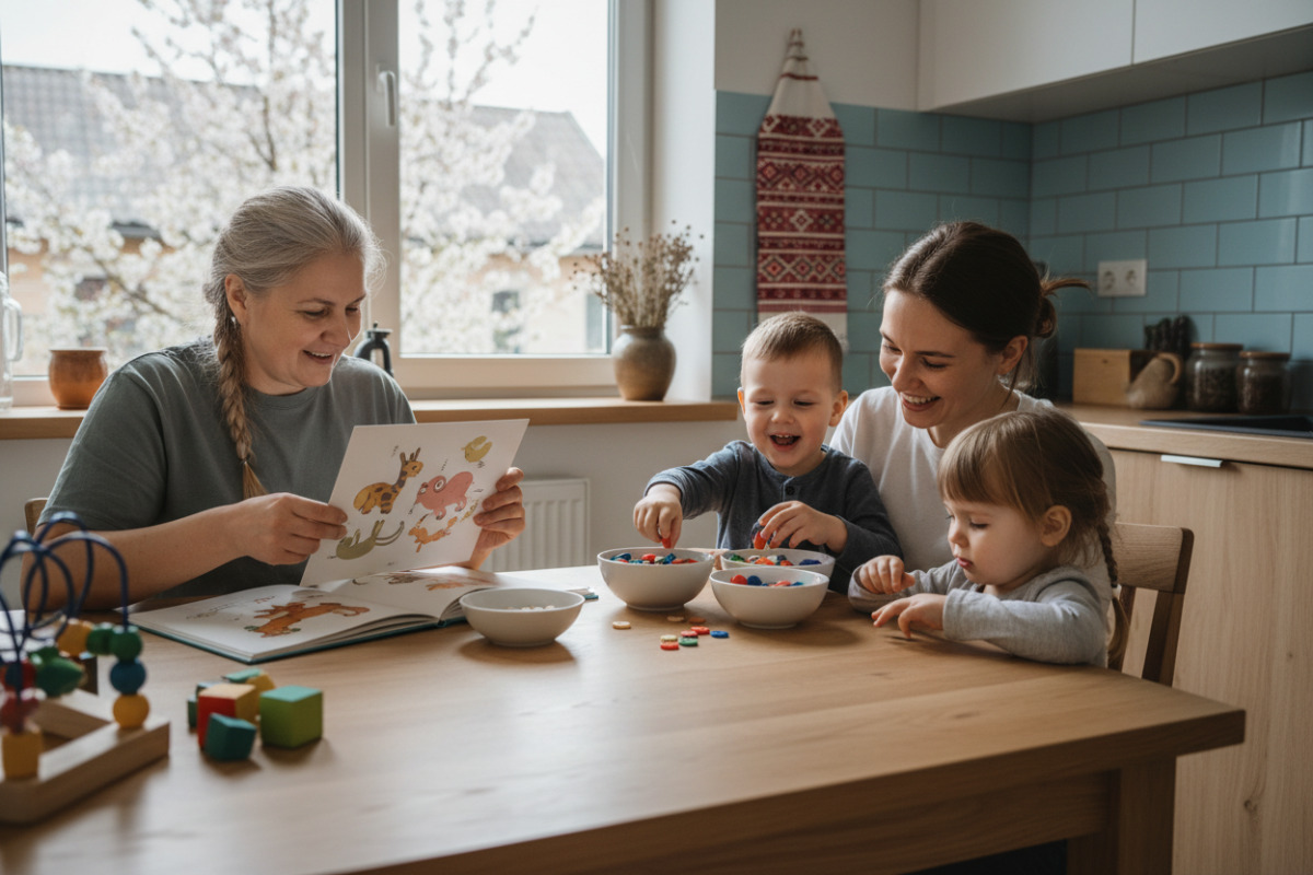 П’ять прикладів, як вплітати розвиток уваги, мовлення й моторики у звичні домашні справи