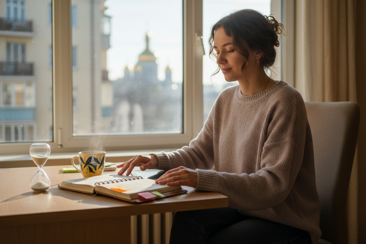 Ритуал і передбачуваний час знижують опір початку роботи.