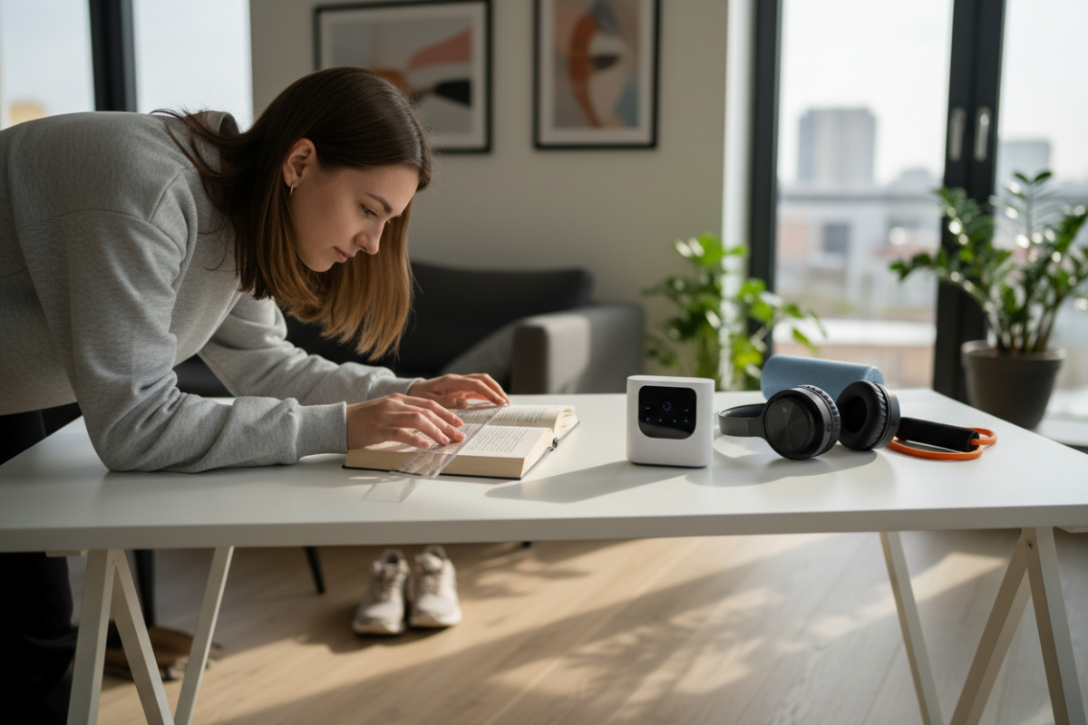 Приклади простих опор для фокусу: порядок на столі, таймер, читання з веденням рядка, руханка та чекліст кроків