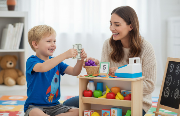Як навчити першокласника розуміти гроші та покупки