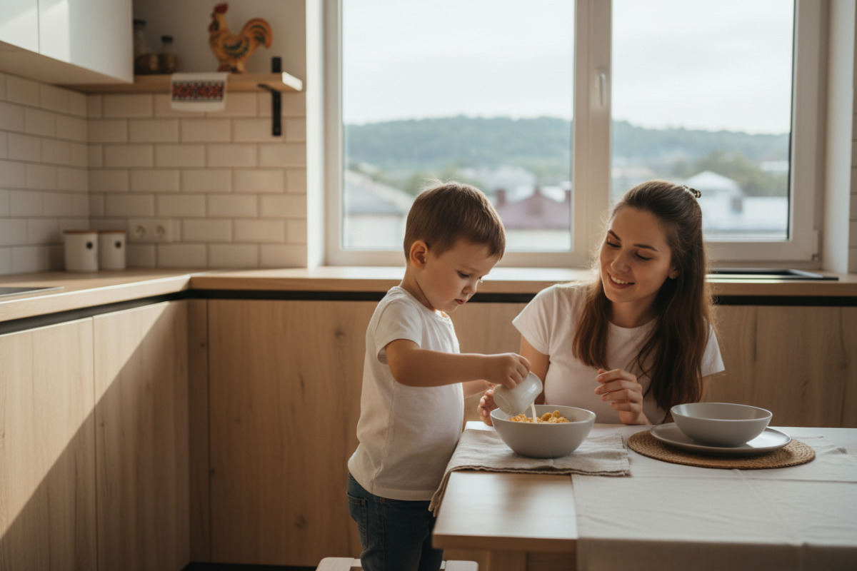 Самостійність починається з маленьких посильних дій