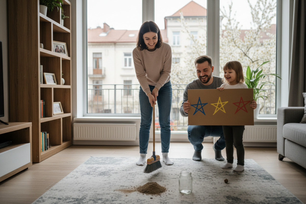 Рахунок перетворює прибирання на коротку гру з результатом