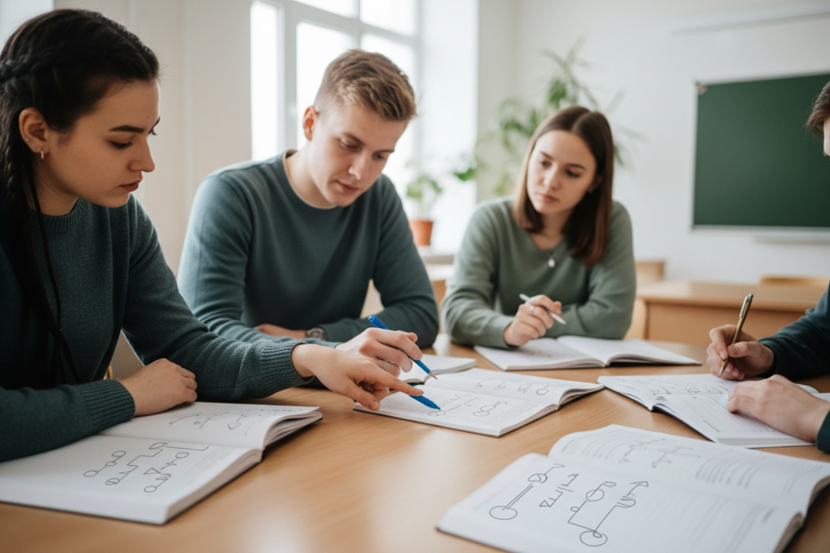 Приклади, як виділяти граматичну основу в різних типах речень і перевіряти себе