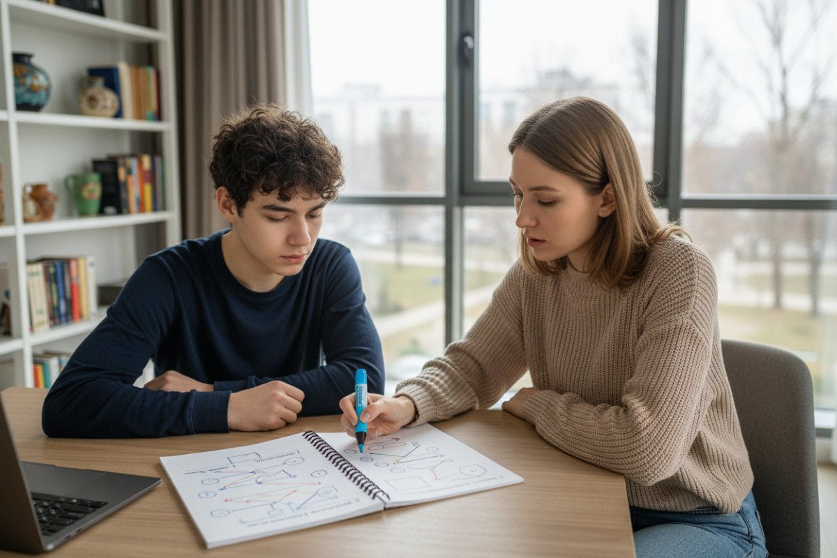 Приклади, як виділяти граматичну основу в різних типах речень і перевіряти себе