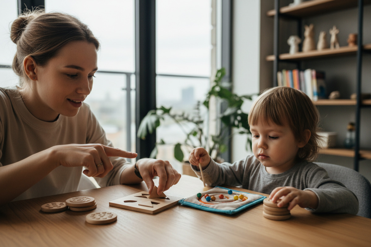 Приклади коротких щоденних ігор, що розвивають пальчики, увагу та координацію.