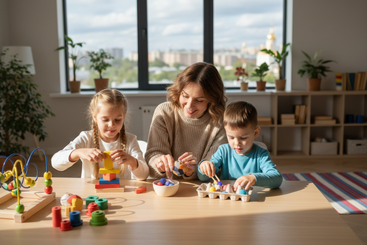 Приклади коротких щоденних ігор, що розвивають пальчики, увагу та координацію.