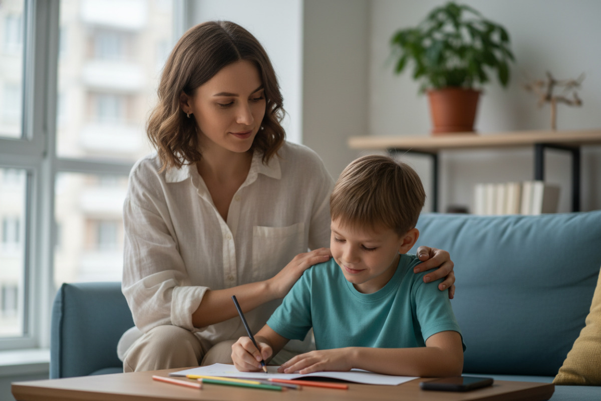 Коли дорослий поруч спокійно й без оцінок, увага тримається легше.
