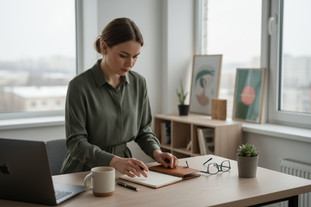 Підготовка робочого місця зменшує кількість «зайвих» рішень і економить самоконтроль.