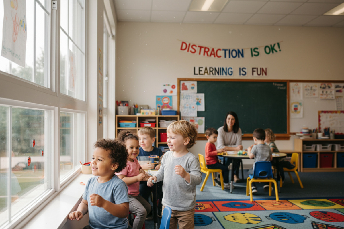 Відволікання в дошкільному віці — очікуване, а не «погана поведінка»