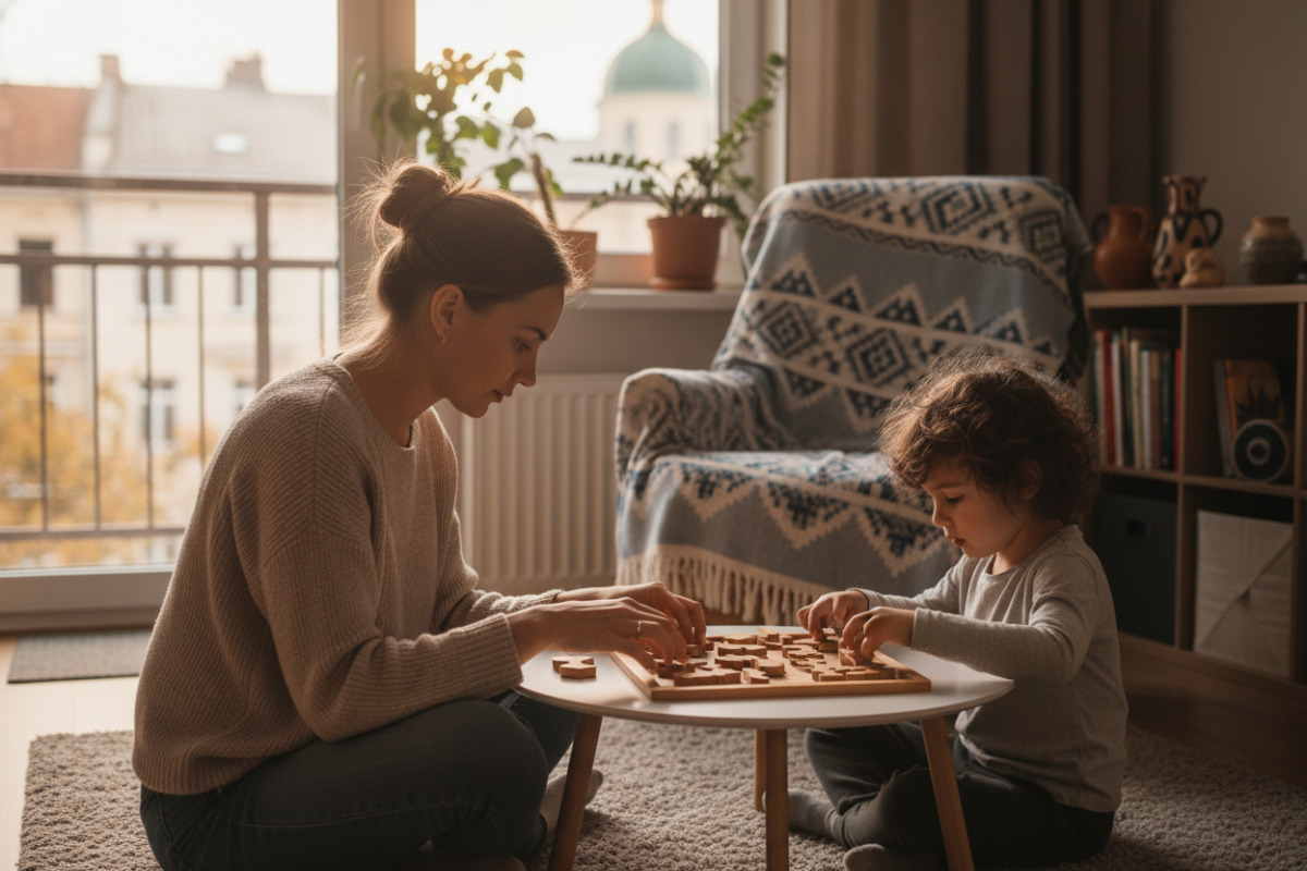 Дрібна моторика ввечері допомагає плавно перейти до сну