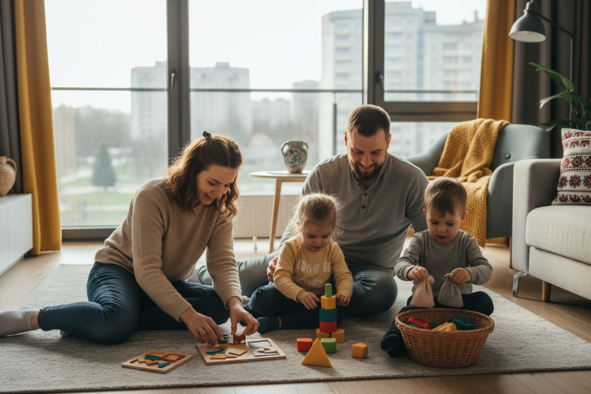 Приклади м’яких ранкових і вечірніх ритуалів та коротких ігор для уваги й моторики