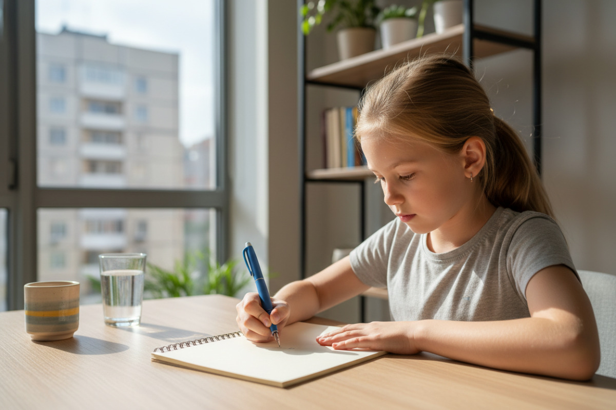 Для шульги важливі світло, положення зошита й зручний інструмент