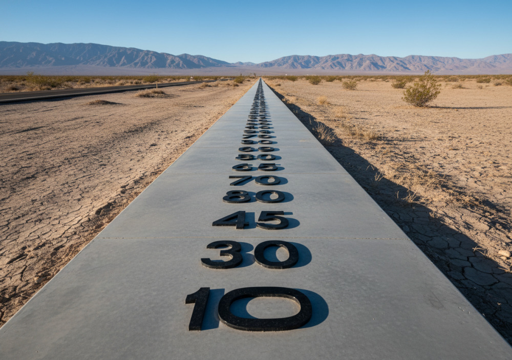 Числова пряма з числами до 100