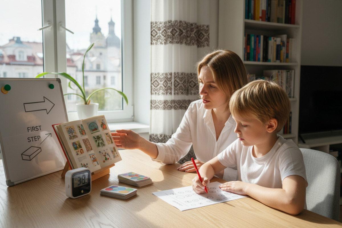 П’ять ідей, як підтримати граматику вдома: читання, картки слів, таймер, перший крок, самоперевірка