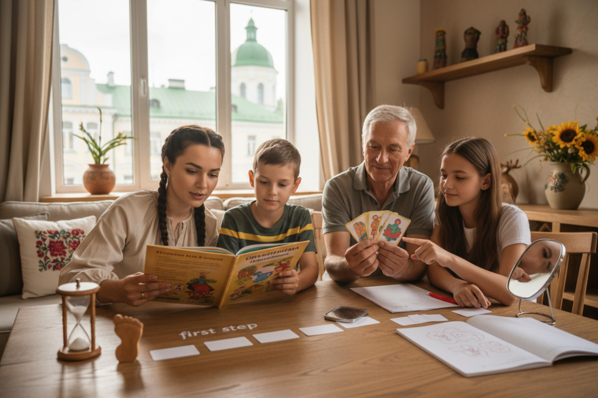 П’ять ідей, як підтримати граматику вдома: читання, картки слів, таймер, перший крок, самоперевірка