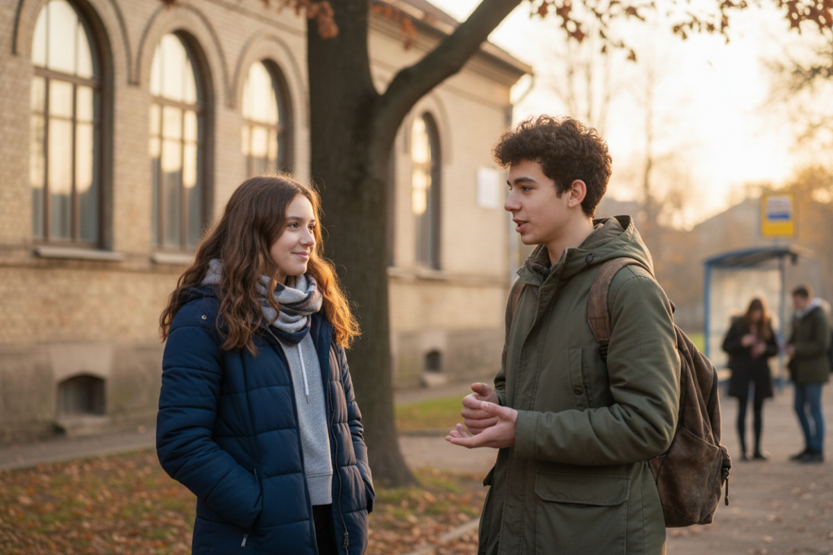 Коротка розмова після школи допомагає розрядити емоції