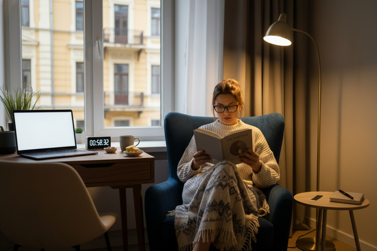 П’ять простих опор дня: робоче місце, таймер, список справ, перекус і вечірнє читання