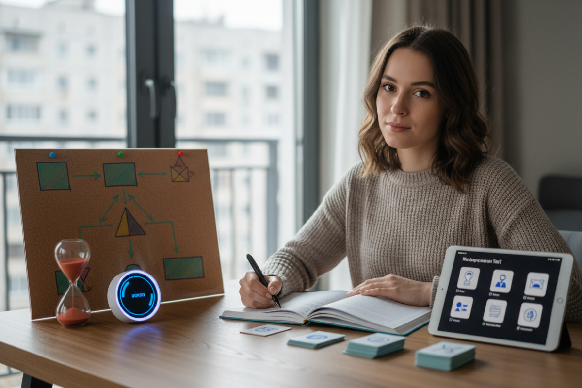 Ідеї для повторення: планування, таймер, візуальні схеми та самоперевірка короткими тестами