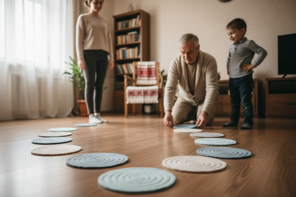 Маленькі кроки з відмітками дають відчуття руху й зменшують напругу