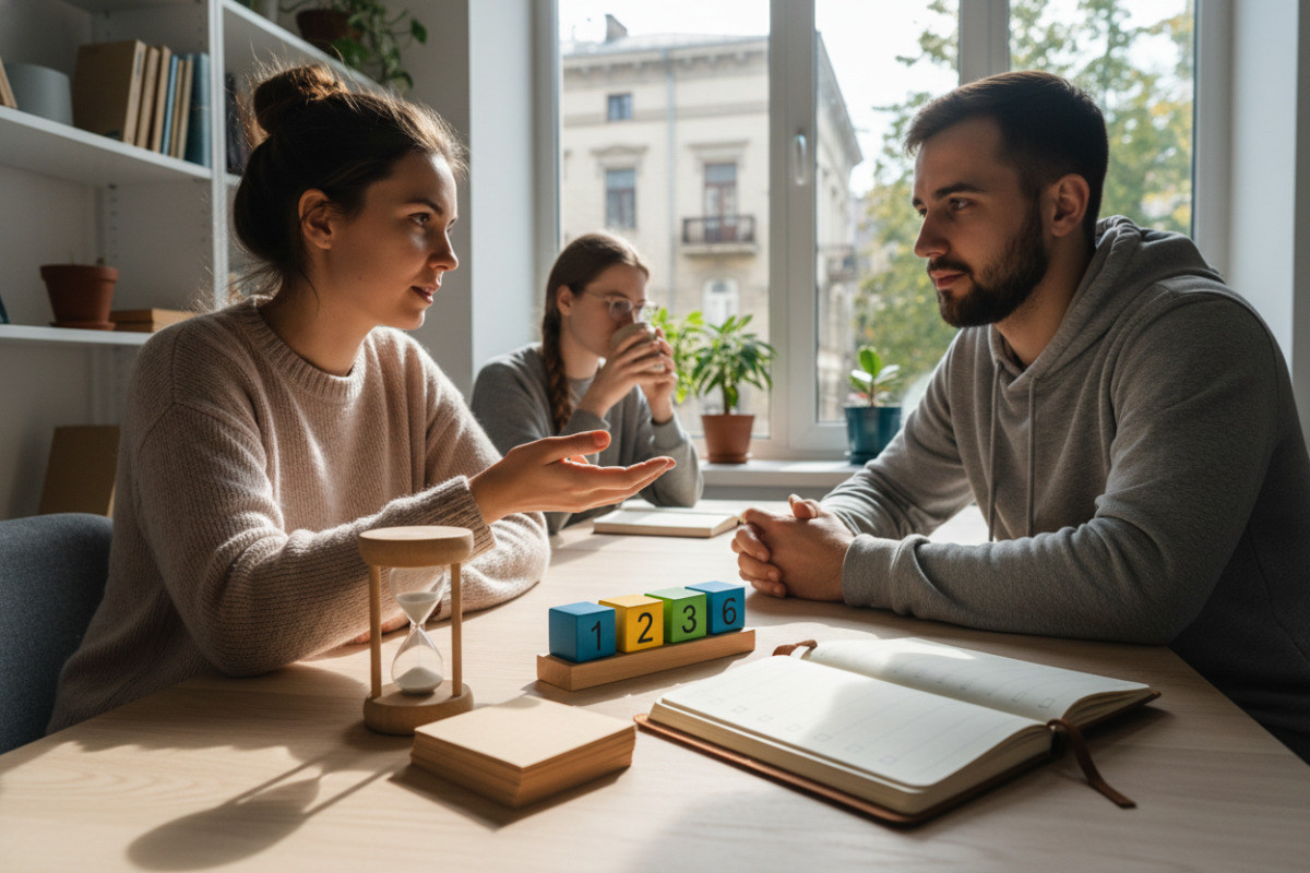 Приклади простих інструментів, які підтримують навчання: фокус-сесії, короткі нотатки, перерви та чеклисти