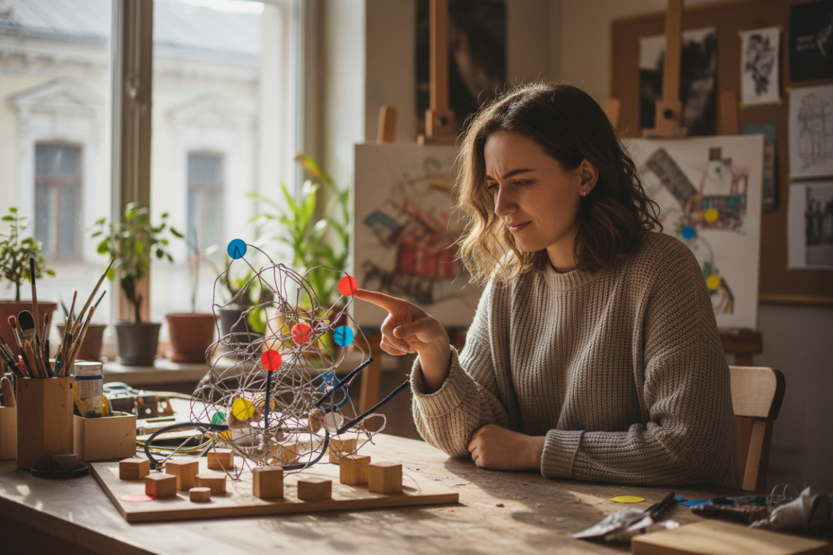 Стікери або позначки допомагають бачити конкретні «вузлики», а не загальну невдачу.