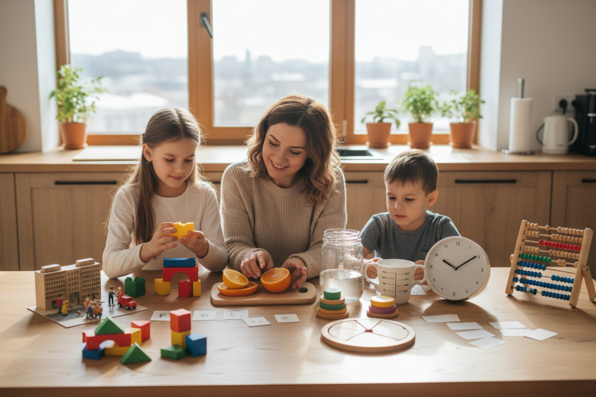 П’ять наочних ідей, які допомагають пояснювати математику вдома: вирази, задачі, дроби, відсотки та підготовка до