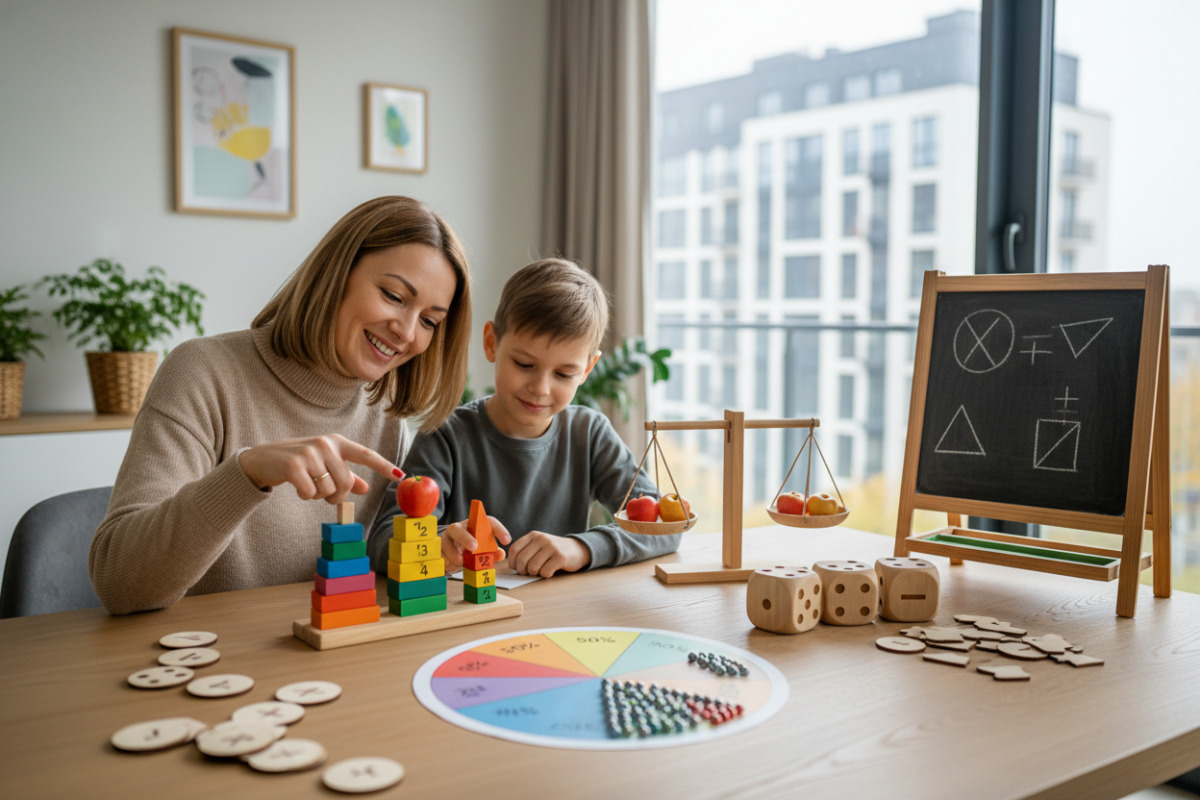 П’ять наочних ідей, які допомагають пояснювати математику вдома: вирази, задачі, дроби, відсотки та підготовка до
