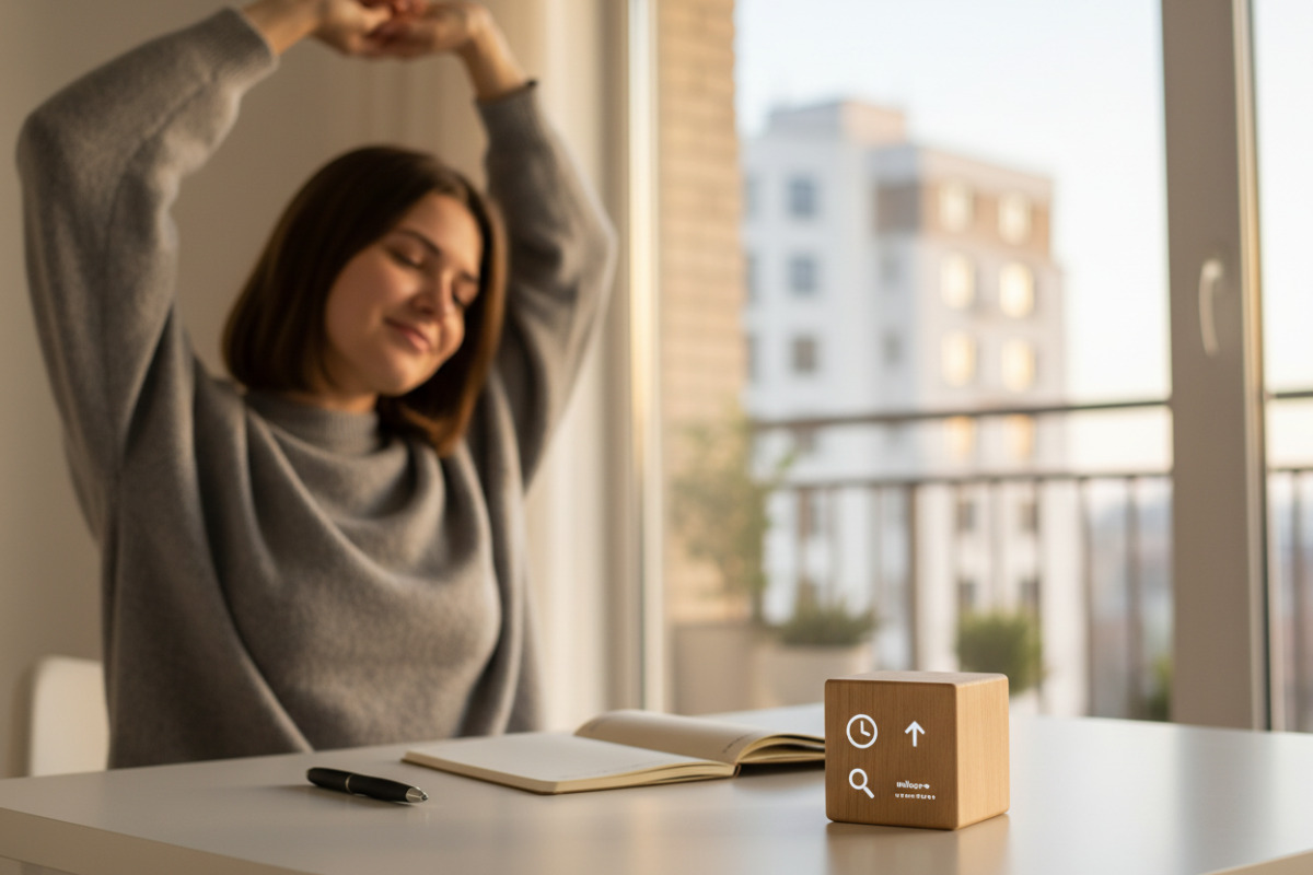 Приклади простих рішень: таймер, коротка перерва, чистий стіл і мікрокроки для повернення до навчання