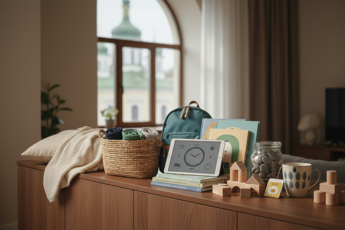 П’ять побутових дрібниць, які щодня підсилюють режим: розклад, підготовка речей, спокійні ігри та сигнали до сну
