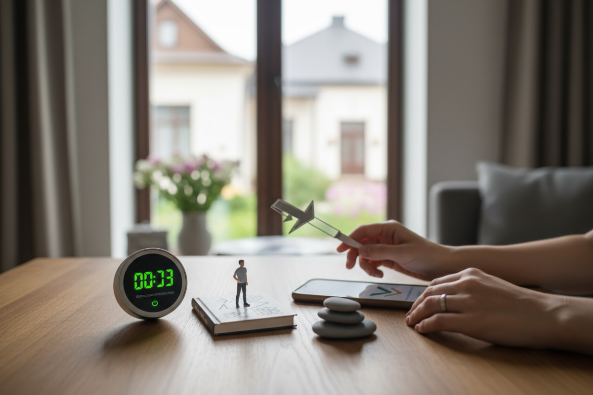 П’ять візуальних підказок, які допомагають почати: мікрокроки, таймер, опора на зразок і прості позначення