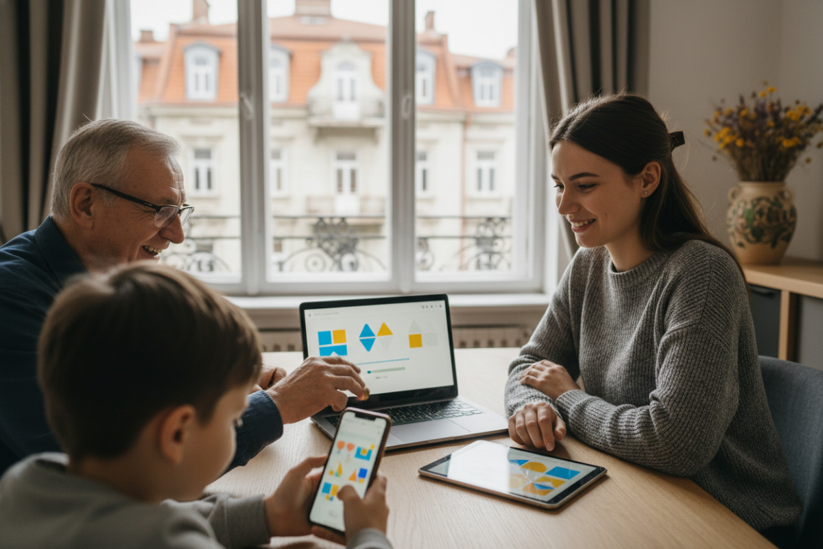 Короткі онлайн-вправи допомагають підтримувати інтерес і регулярність.