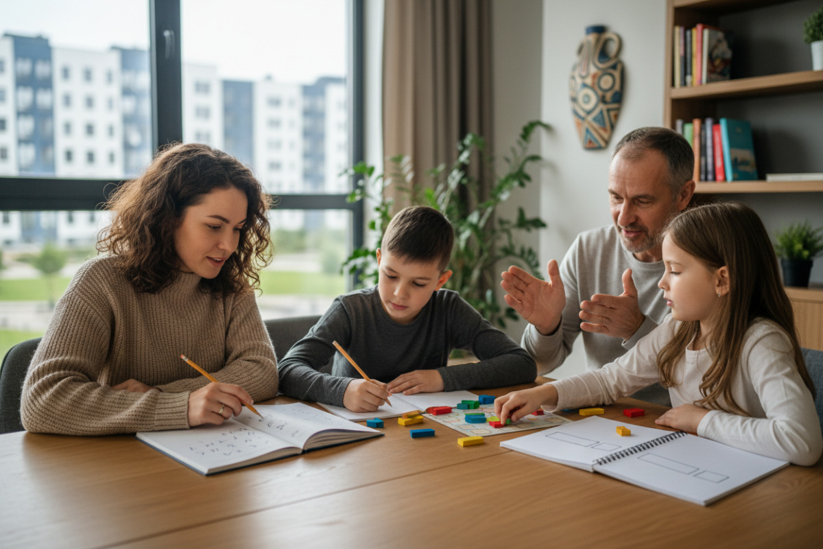 Приклади домашньої практики: читання, письмо, словникові ігри, пряма мова та уважне читання умов задач