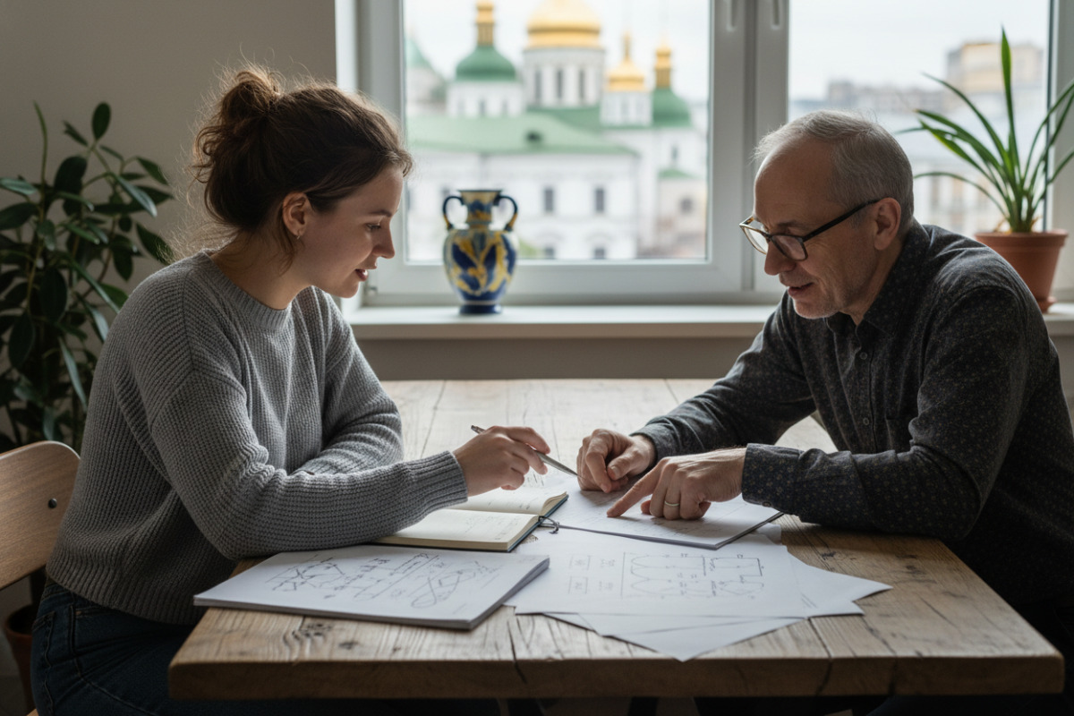 Приклади, як додавати деталі до простих речень і розпізнавати частини у складних конструкціях