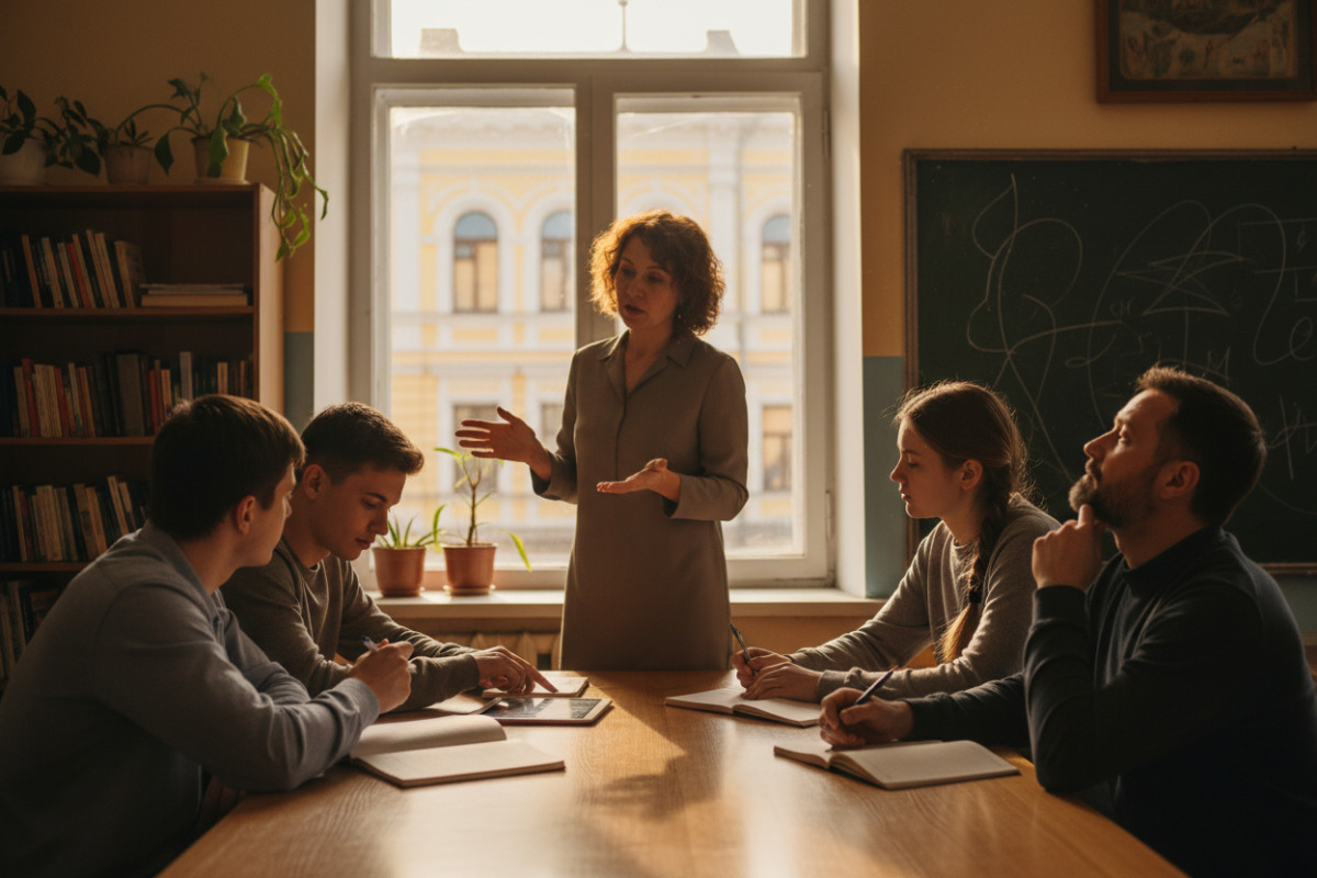 Приклади, як додавати деталі до простих речень і розпізнавати частини у складних конструкціях