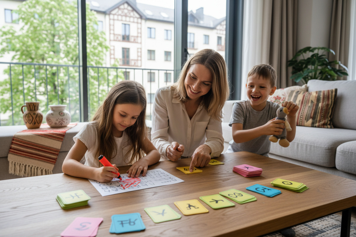 Ідеї, як тренувати прислівники вдома: картки, підкреслення в тексті та ігрові формати