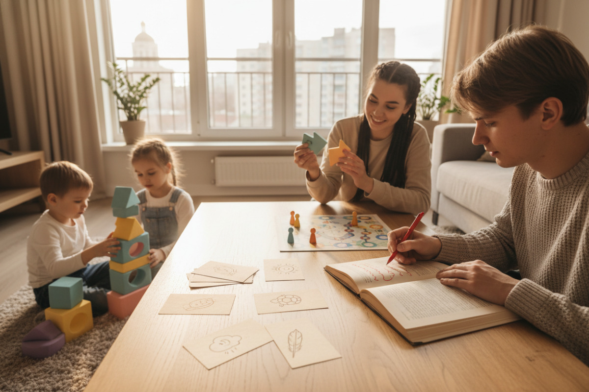 Ідеї, як тренувати прислівники вдома: картки, підкреслення в тексті та ігрові формати