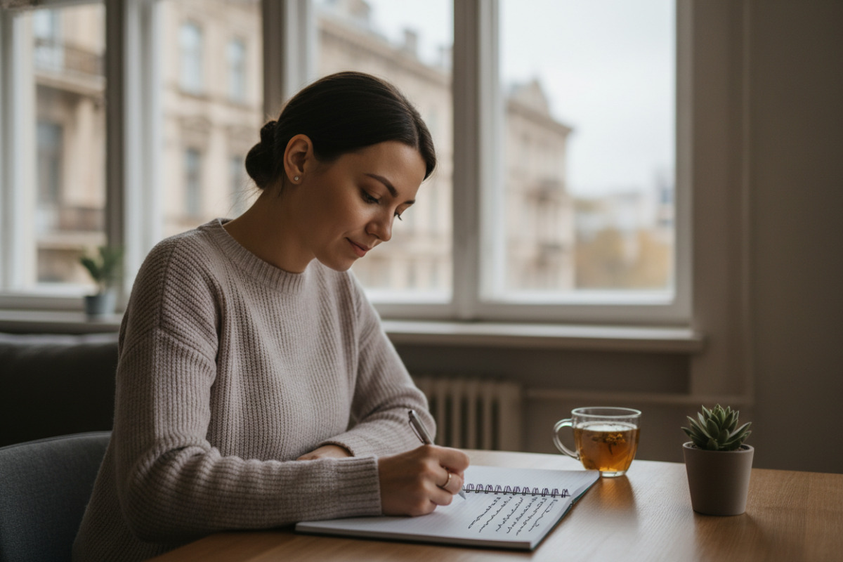 Покроковий запис зменшує тривогу й допомагає самоперевірці