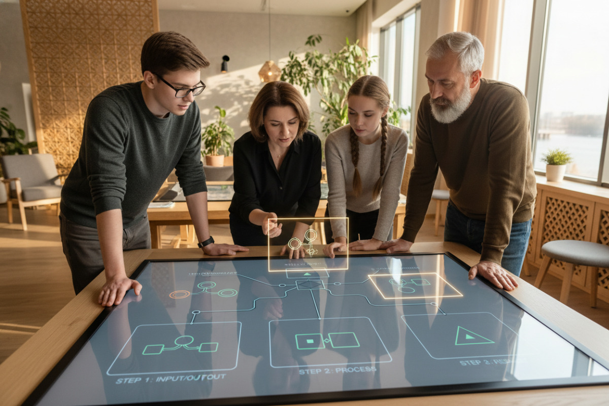 Алгоритм розбору краще засвоюється на коротких прикладах