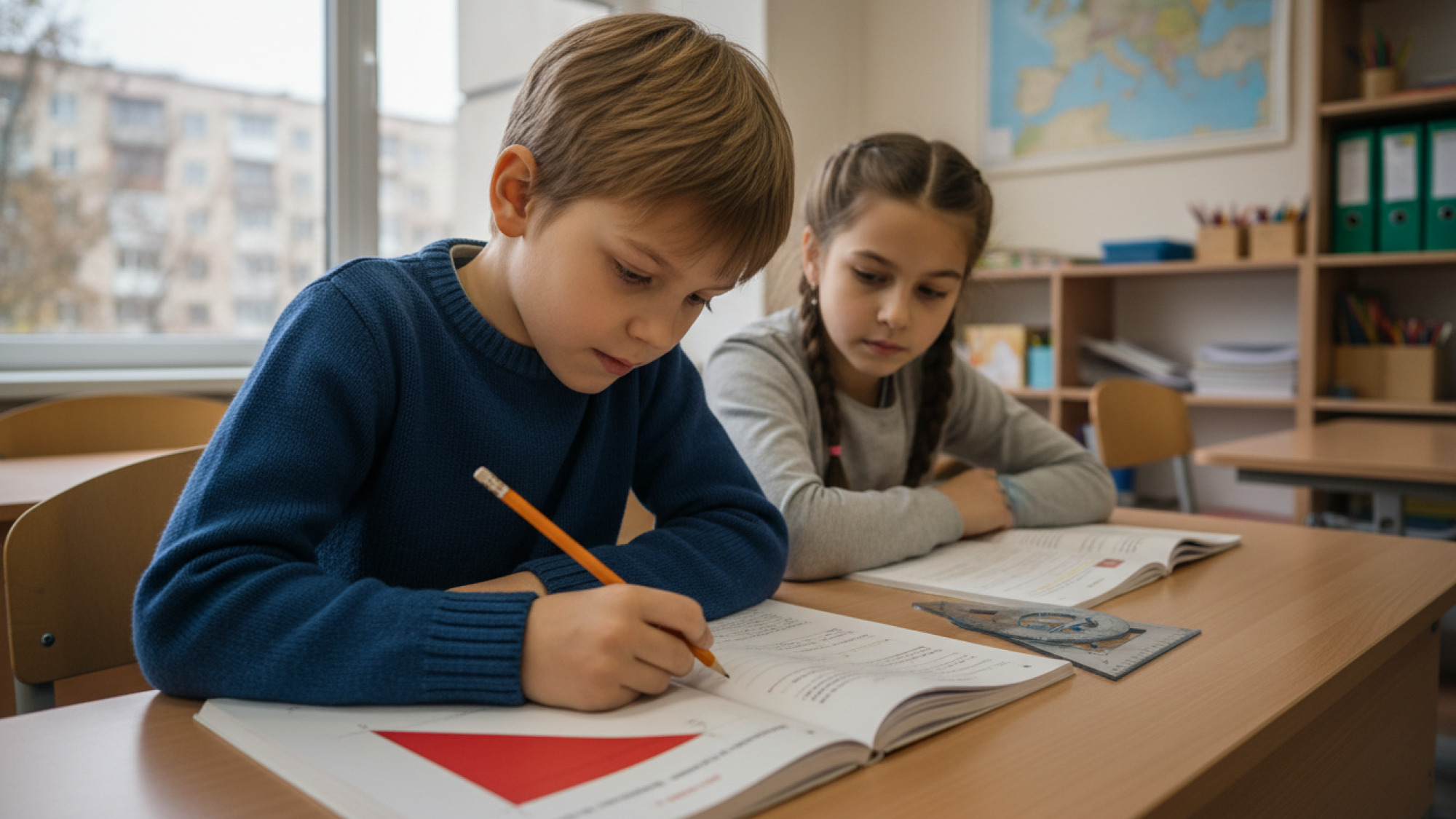 Як пояснити дитині, що таке тупокутний трикутник