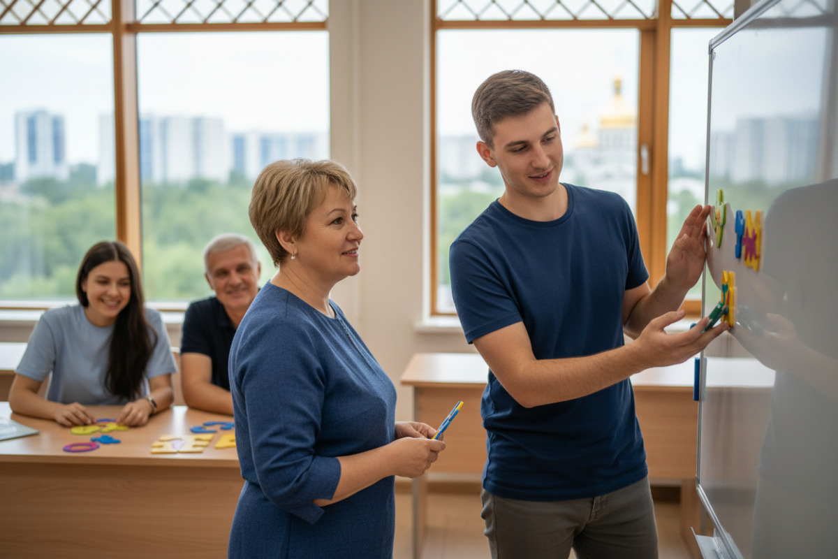 Навіть проста тема профілю може стати вправою з мови