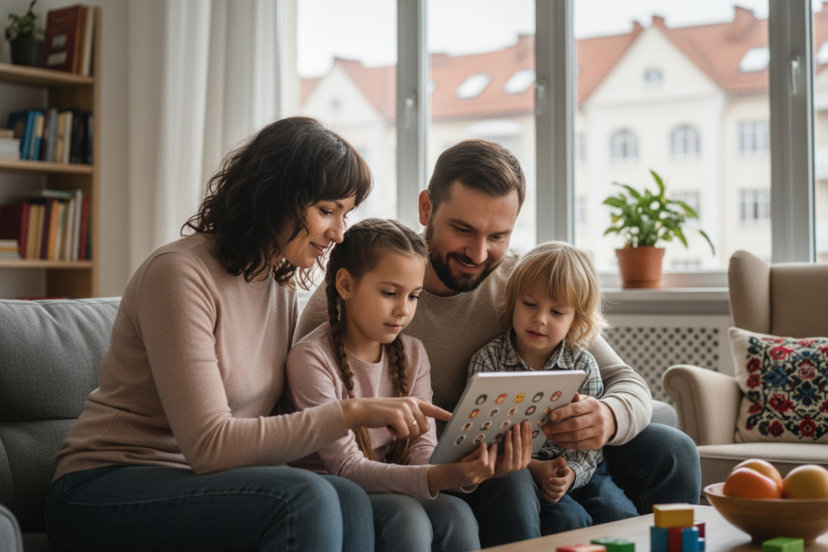 Приклади того, як батьки й діти можуть разом обирати аватарку та вчитися на повсякденних ситуаціях