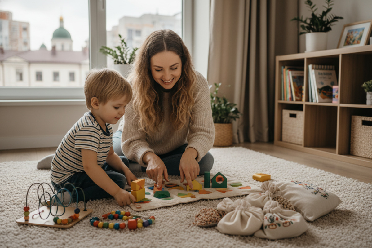 Приклади простих домашніх ігор, які розвивають увагу, мовлення, моторику та інтерес до навчання