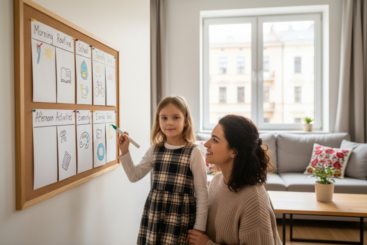 Простий план допомагає дитині діяти самостійніше