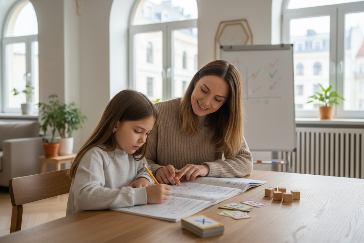 Короткі кроки, спокійна підтримка й регулярна практика допомагають дитині в навчанні
